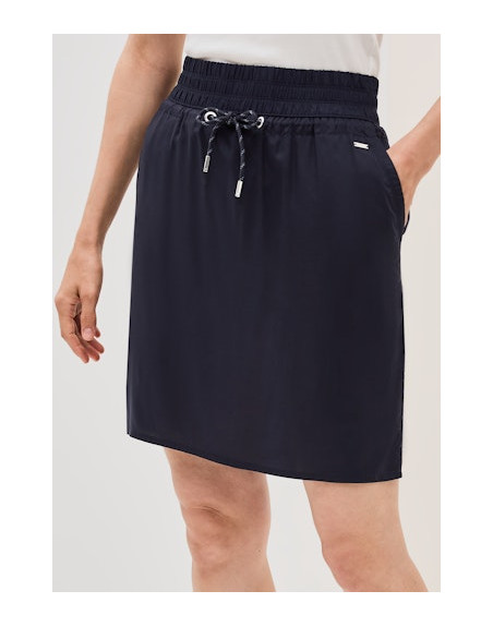 Cecil sukně 361778 16831 tm. modrá