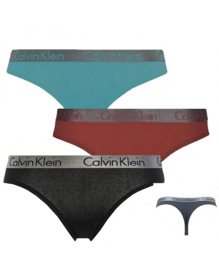 Calvin Klein kalhotky QD3560 IIL 3pack