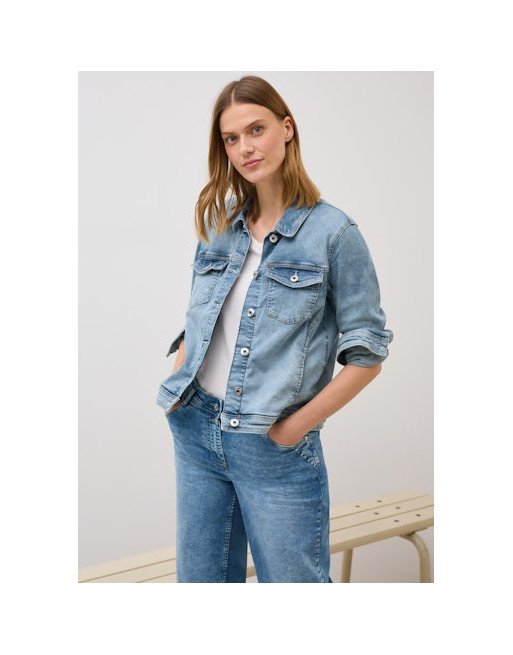 Cecil dámská bunda 212734 10239 modrá