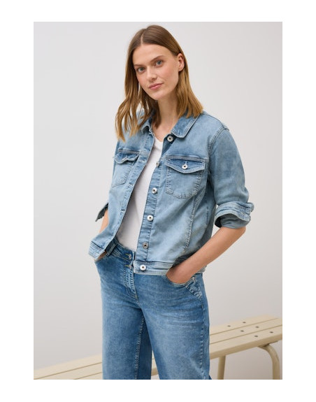 Cecil dámská bunda 212734 10239 modrá