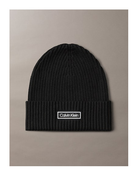 Calvin Klein čepice LV04D8053G UB1 černá