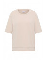 Cecil dámské tričko 323877 16983 krémové