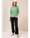 Cecil dámské tričko 323877 16832 zelená