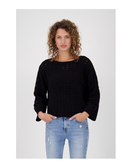 Monari dámský svetr 809056 999 černý