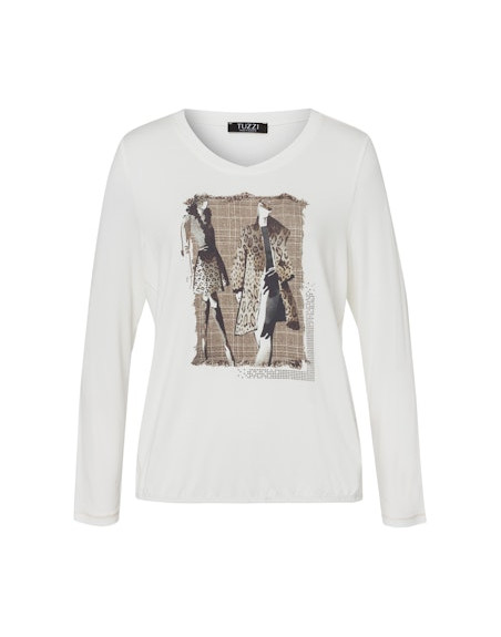 Tuzzi dámské tričko 425450 581 085 bílé