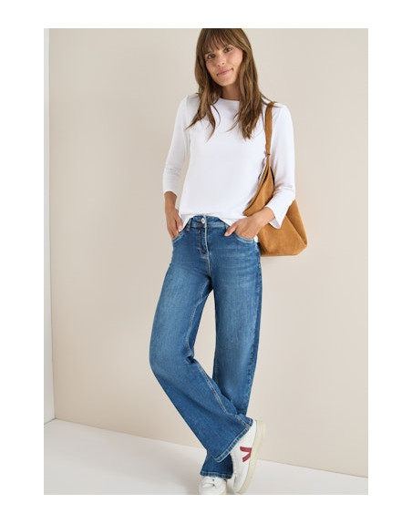 Cecil dámské tričko 319919 10000 bílé