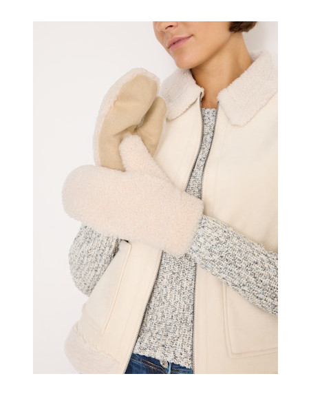 Cecil dámské rukavice 572864 15641 krémové