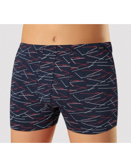 Andrie boxerky PS 5942 modré, tm. modré, černé