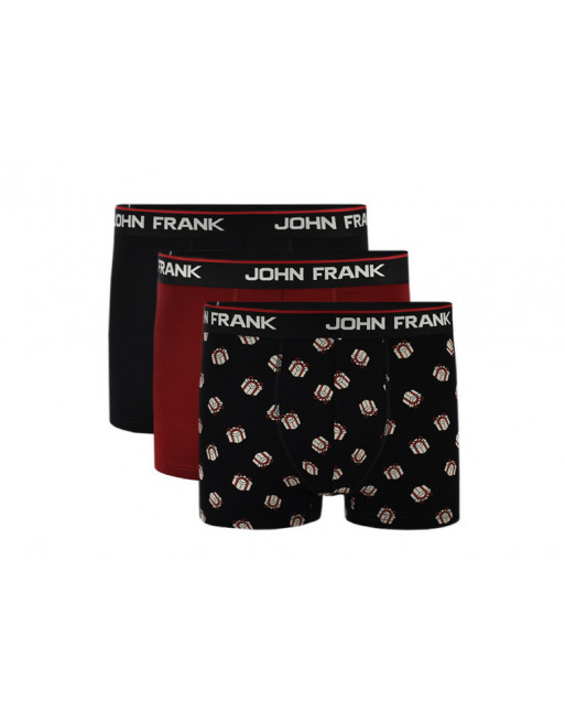 John Frank boxerky JF3B-CH-02 3pack
