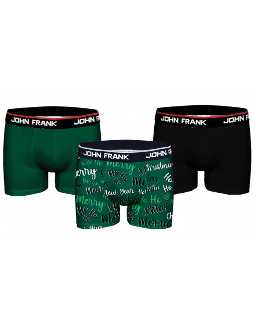 John Frank boxerky JF3B-CH-01 3pack